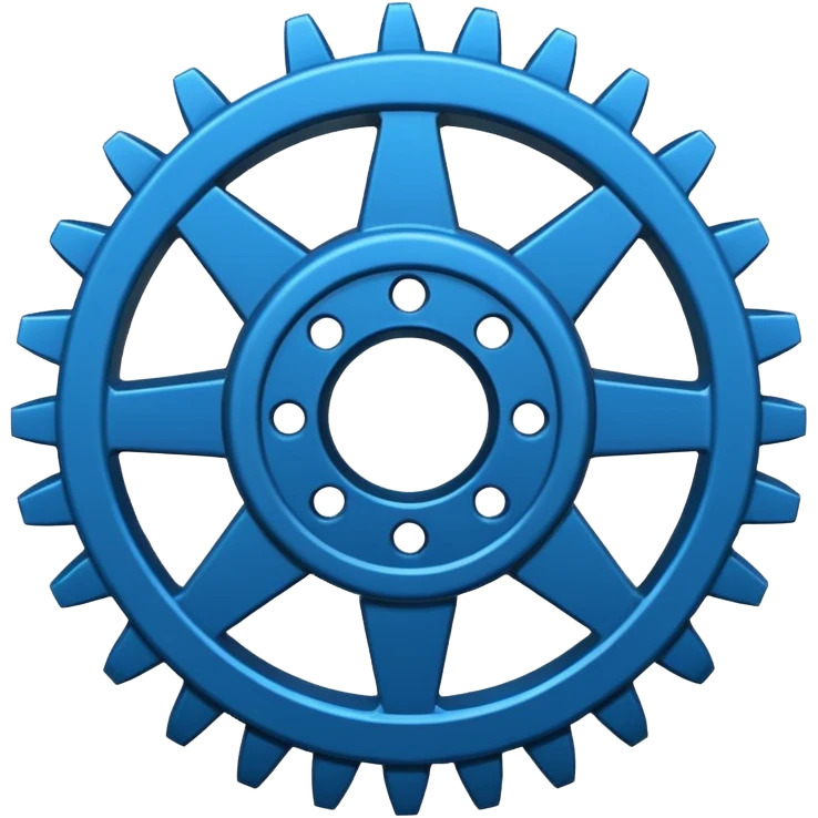 cogwheel emoji
