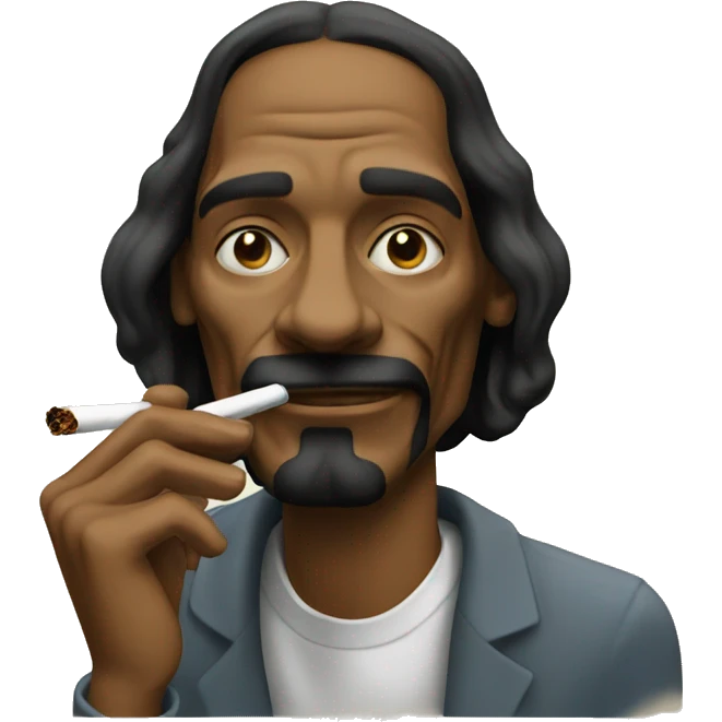 Snoop dog smoking  emoji