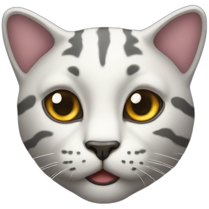 Deep cat emoji