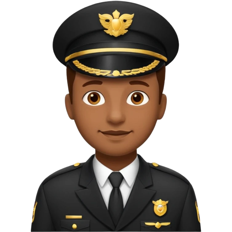 black doorman emoji