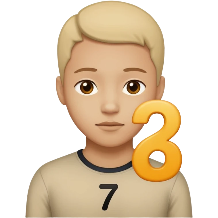 A personas with 6 and 7 emoji
