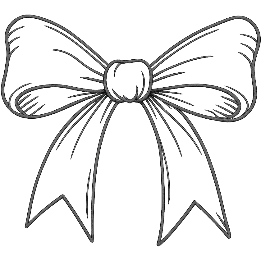 gothic bow emoji