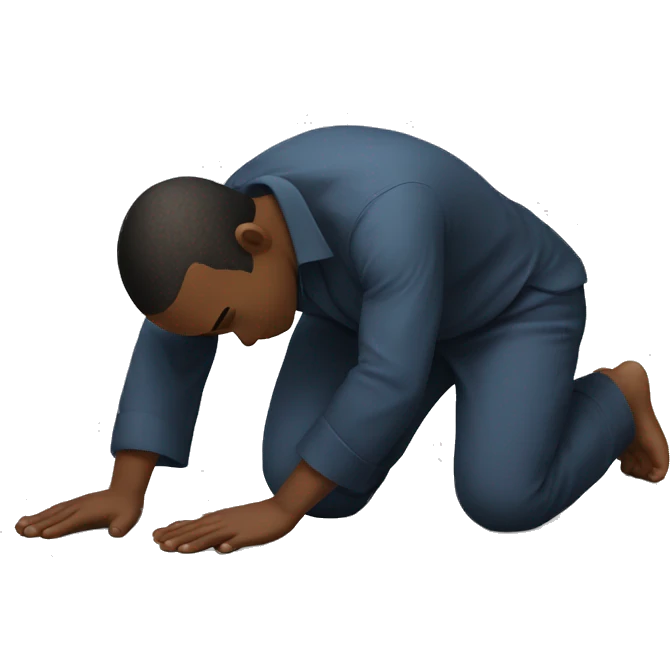 Prostration emoji