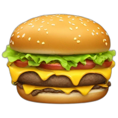 poop hamburger emoji