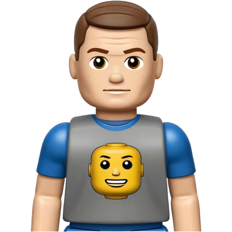 Jhon cena lego with his t shirt emoji