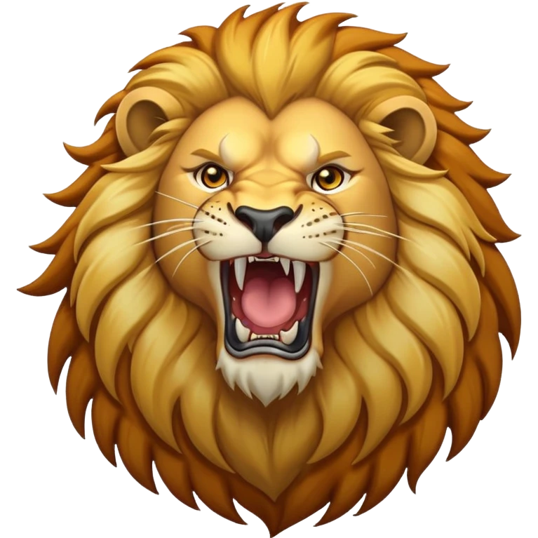 roaring lion emoji