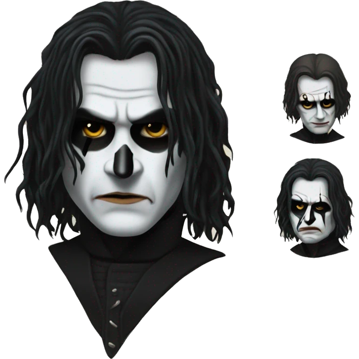 Eric Draven from the movie the crow emoji