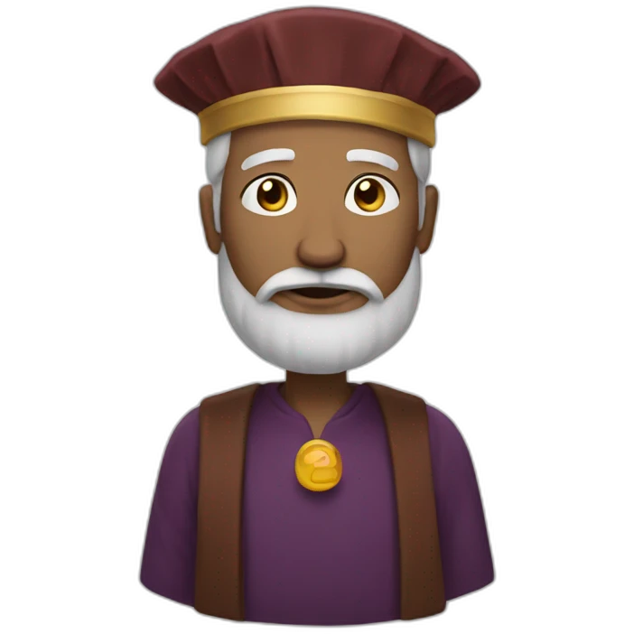Wise man emoji