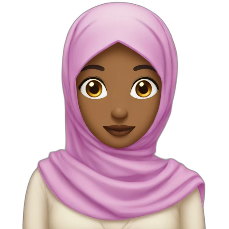 Hijabi Princess  emoji
