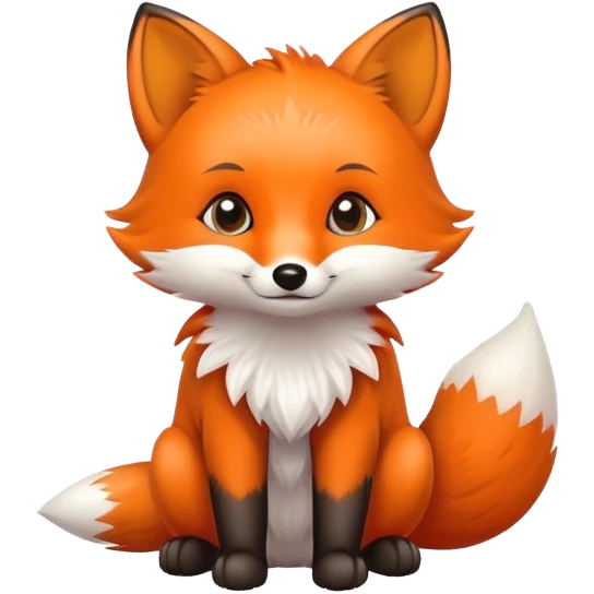 Baby fox  emoji