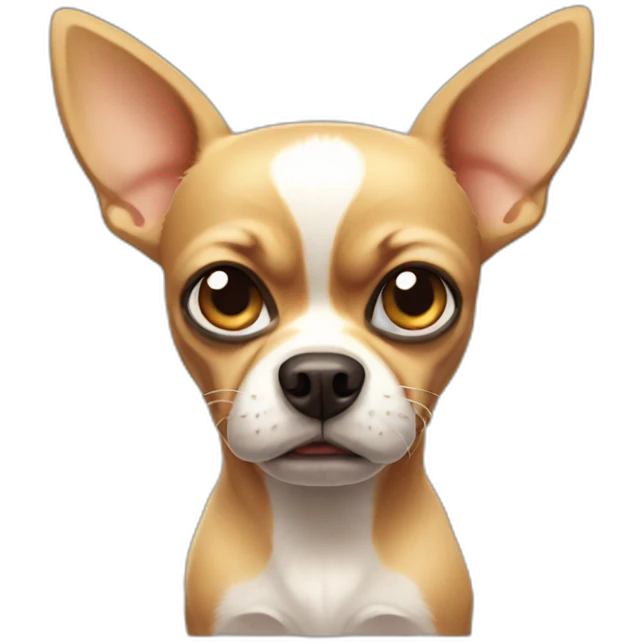 angry chihuahua emoji