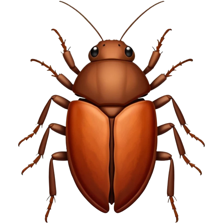 Cockroach moving  emoji