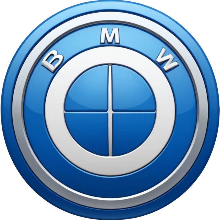 create an emoji of bmw logo so that i can copy and paste emoji