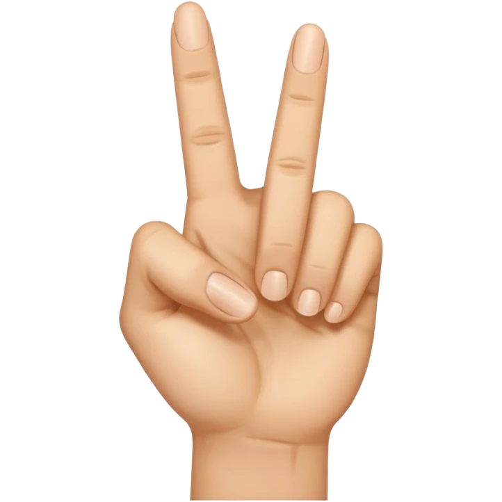 Middle finger  emoji