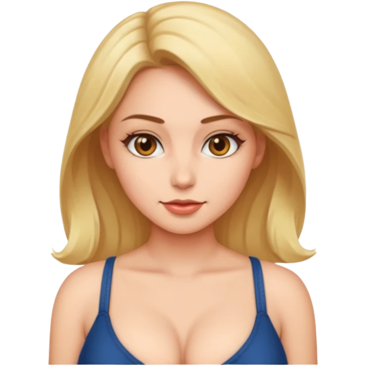 Woman’s Cleavage just the boobs (no head) emoji