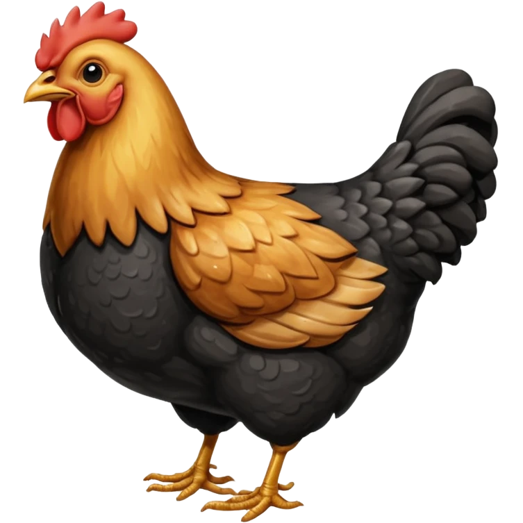 coal texture  chicken emoji