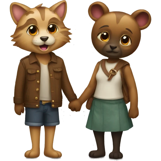 Animal couples  emoji