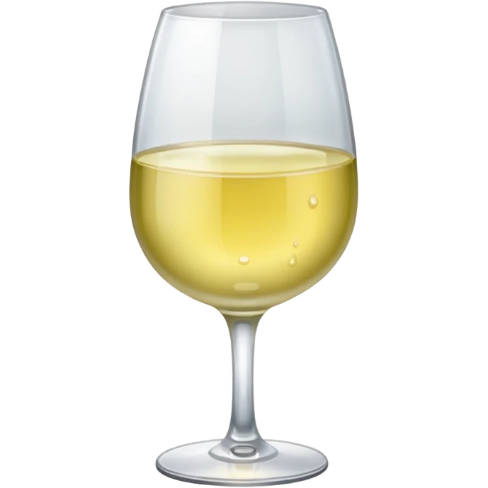 glass of white wine  emoji
