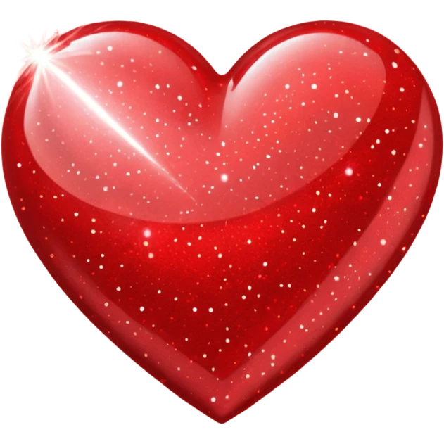 heart with a glitter effect emoji