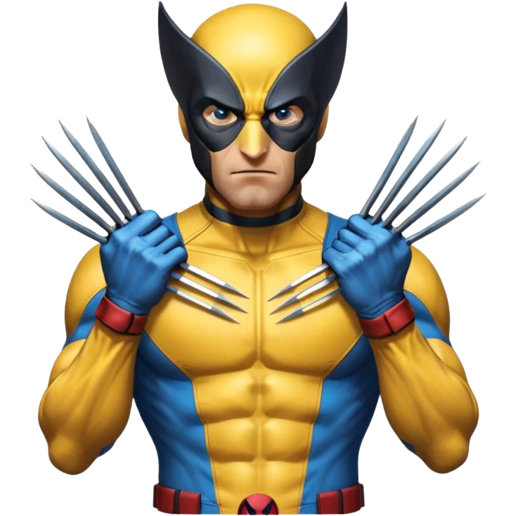 Wolverine from Deadpool & Wolverine movie emoji