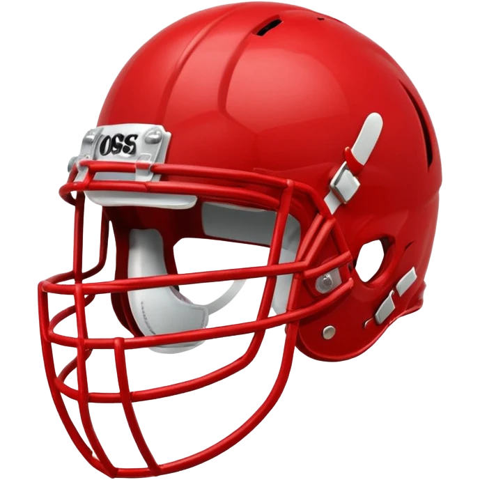 college football player helmets red  emoji
