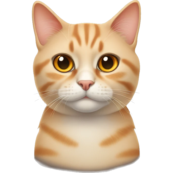 British cat orange color emoji