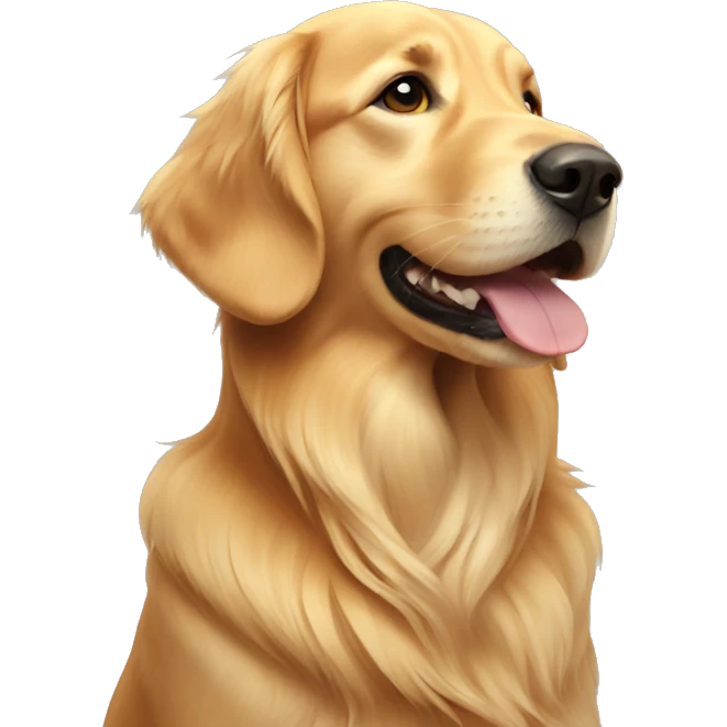 Golden retriever  emoji