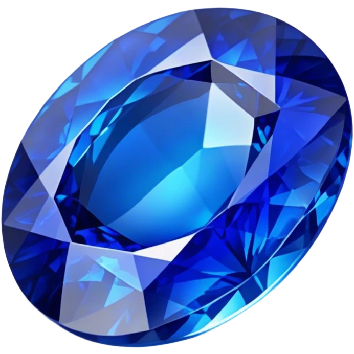 Cinematic Realistic Sapphire Emoji, Deep blue and stunning, with smooth, polished facets that gleam with a vibrant intensity. The deep blue hue reflects light in mesmerizing patterns, and a soft, glowing aura adds to the precious, regal nature of the gemstone. Soft glowing outline, capturing the essence of wisdom and royalty in a dazzling sapphire. emoji
