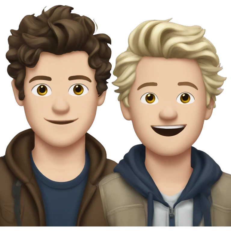 harry styles and niall horan emoji