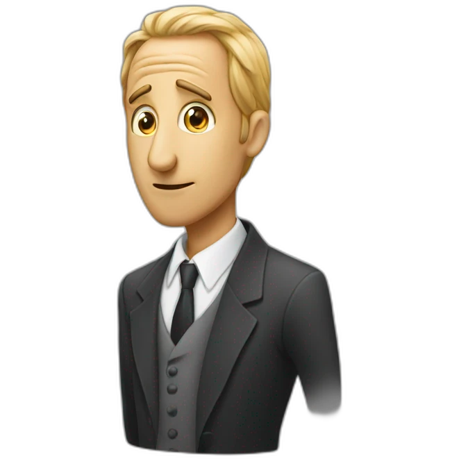 liar man with long nose emoji