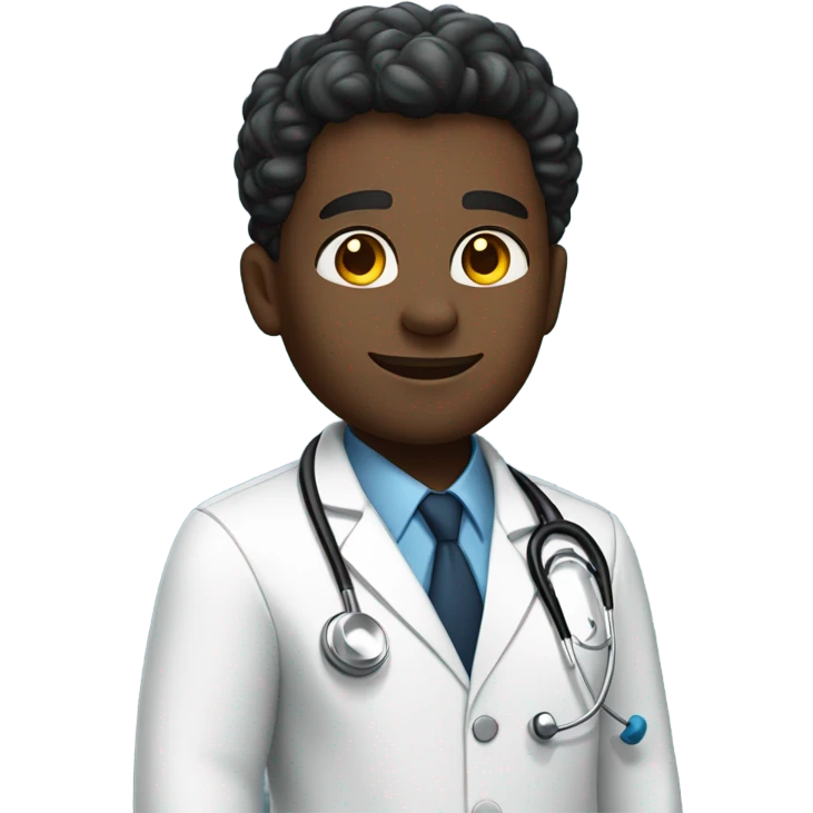 Medic black emoji