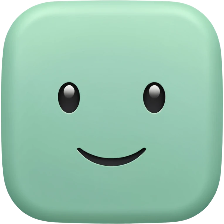 pastel green aesthetic emoji