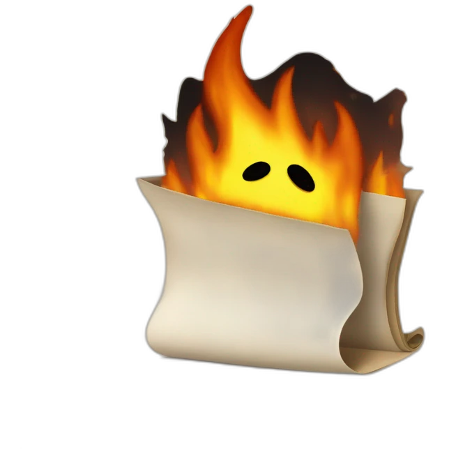 burned contract emoji