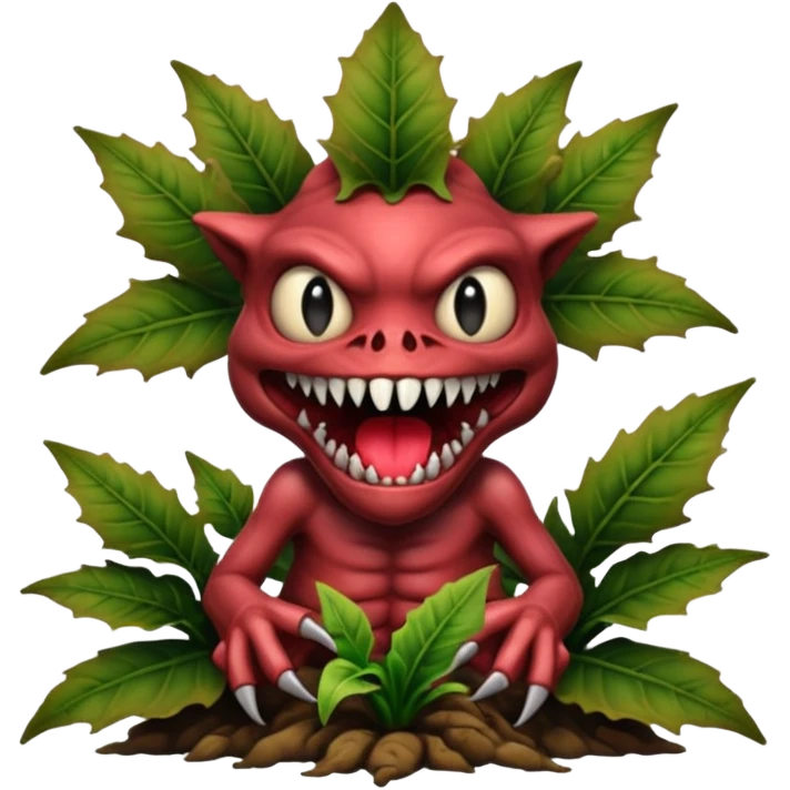 Créame un emoji de demogorgones como los de stranger things  emoji