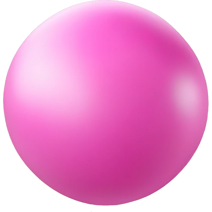 pilates ball pink  emoji