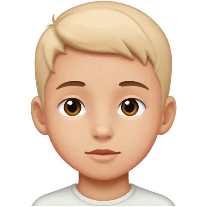A boy in love emoji