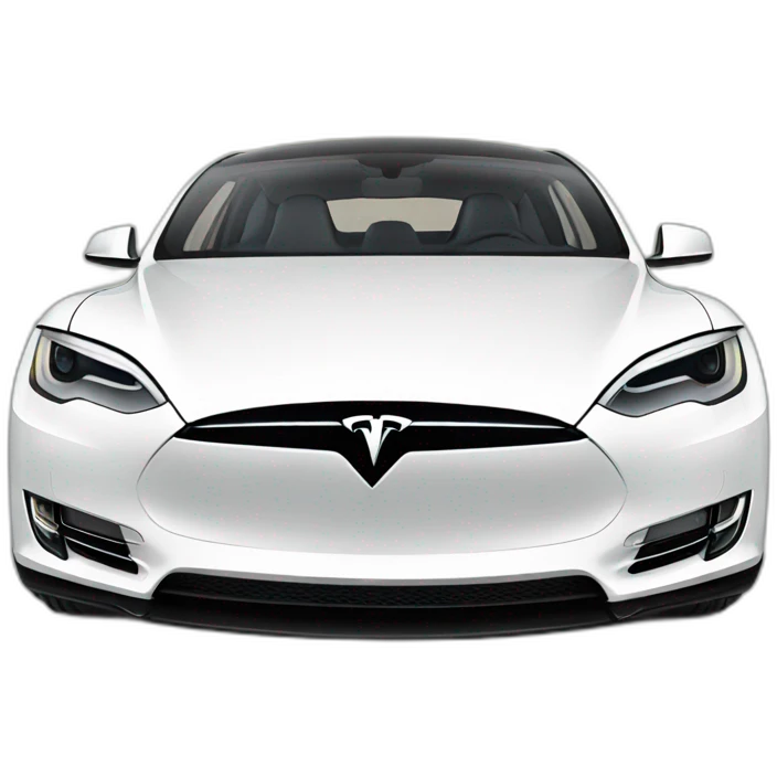 Tesla car emoji