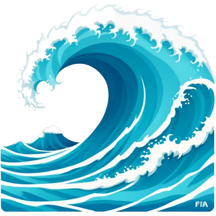 blue wave curacao fifa emoji