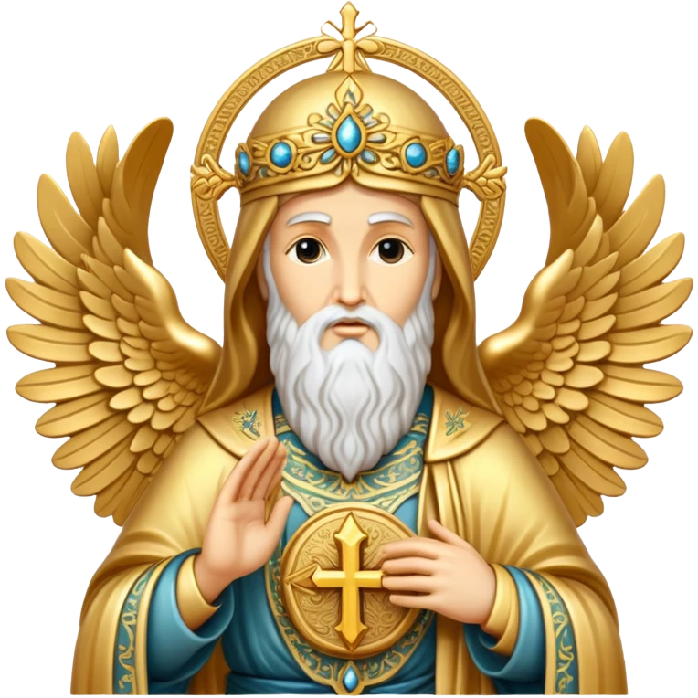 Orthodox Statue of Seraphim emoji
