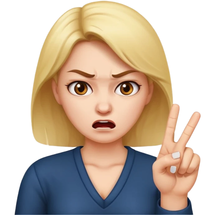 👩🏻🖕🏻 emoji