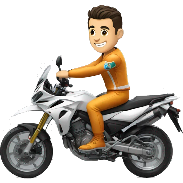 cristiano ronaldo haciendo una honda vital emoji
