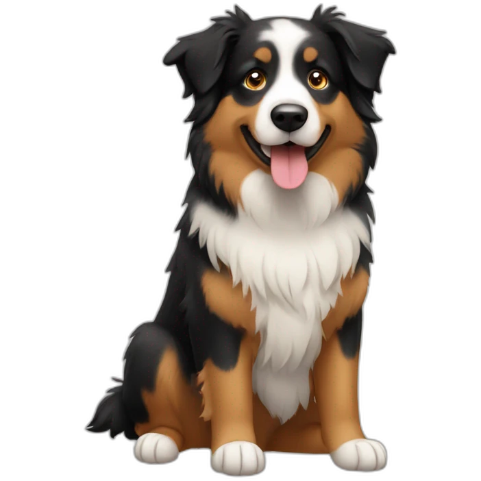 Aussie shepherd emoji