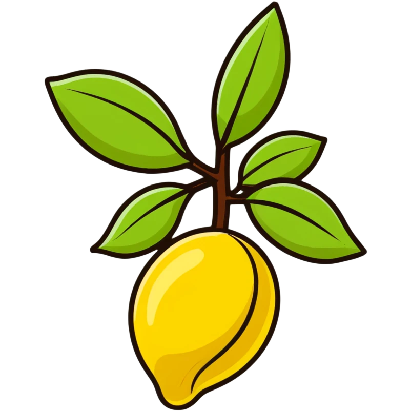 jojoba fruit emoji
