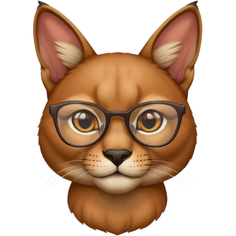 Caracal glasses  w emoji