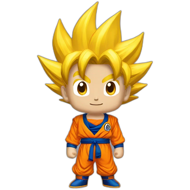 Goku super sayen emoji