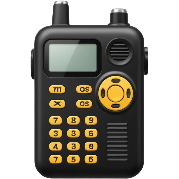 walkietalkie emoji