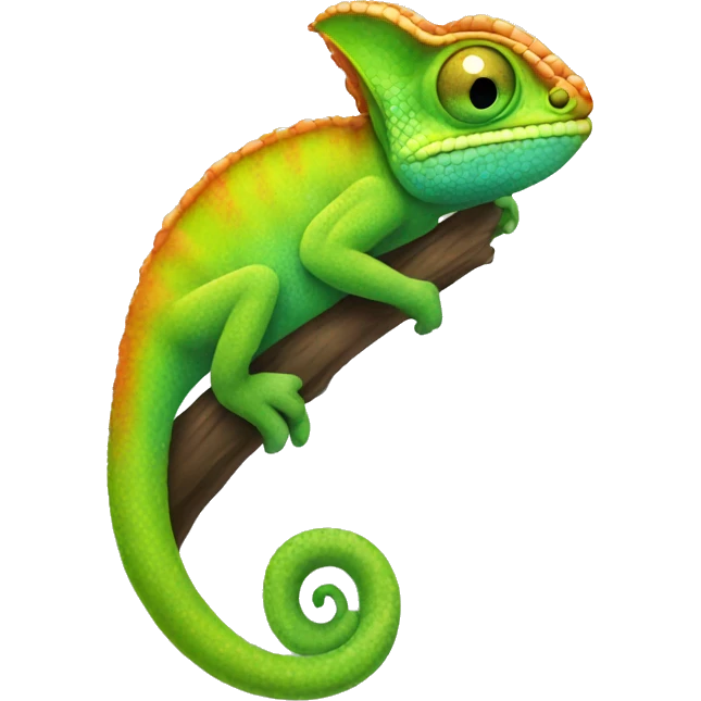 chameleon tail emoji