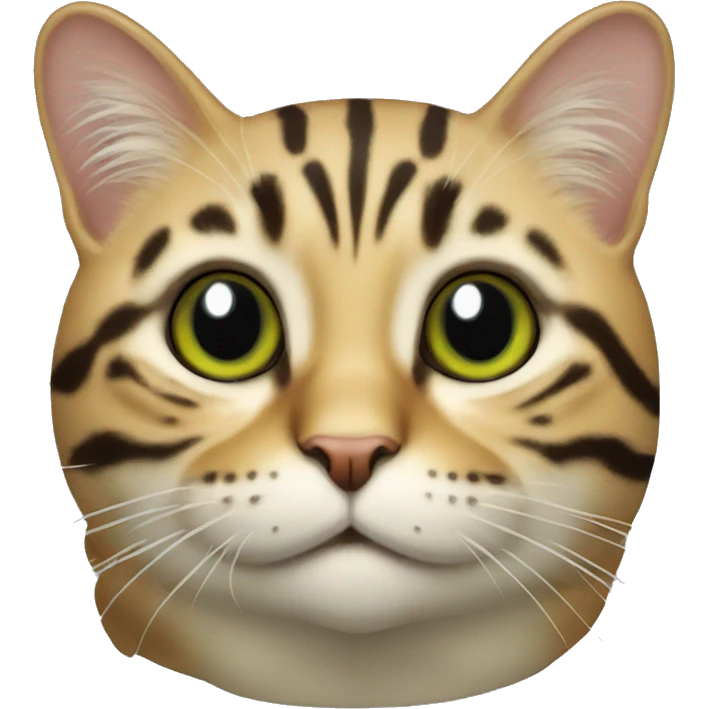 Une grenouille sur un chat  emoji
