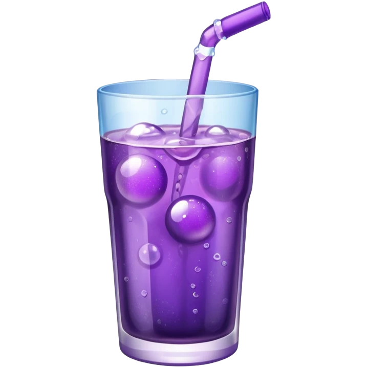 Make a grape soda emoji