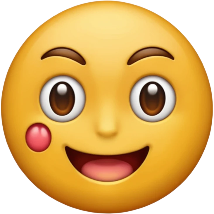 emoji sonrojado y mordiendose el dedo emoji